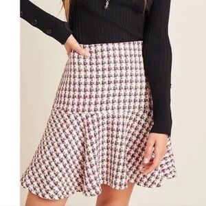 Anthropologie Tweed Skirt